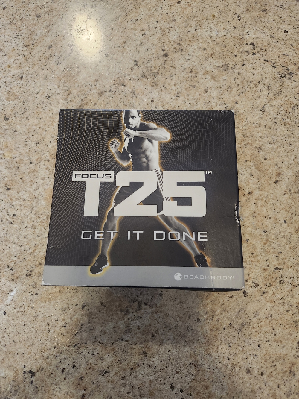 Beachbody Focus T25 Workout Set - Black, Gray, Gold Accent